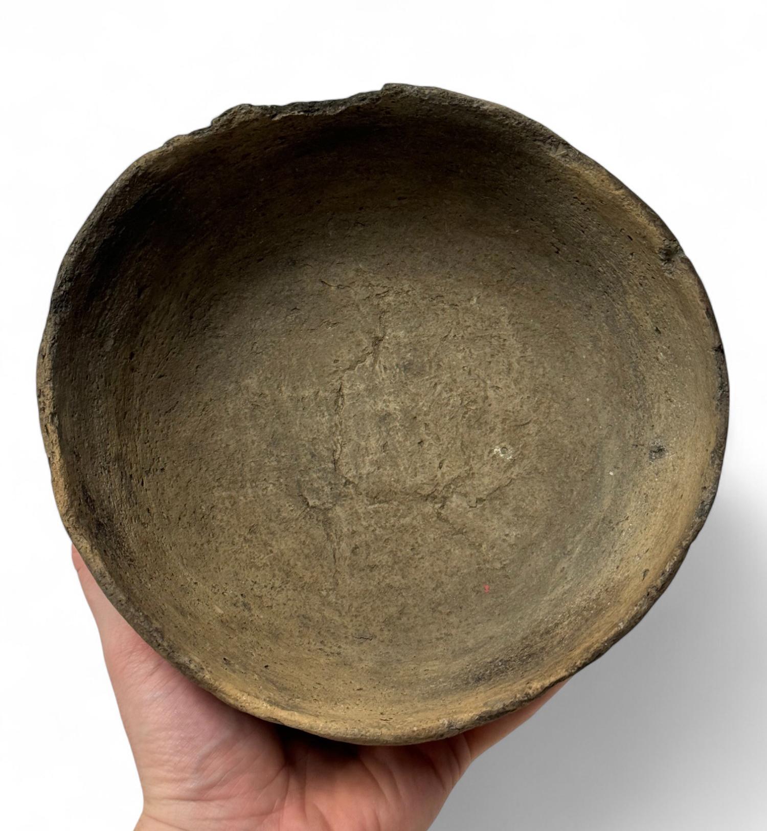 (2) Ancient Native Clay Pottery Vessels