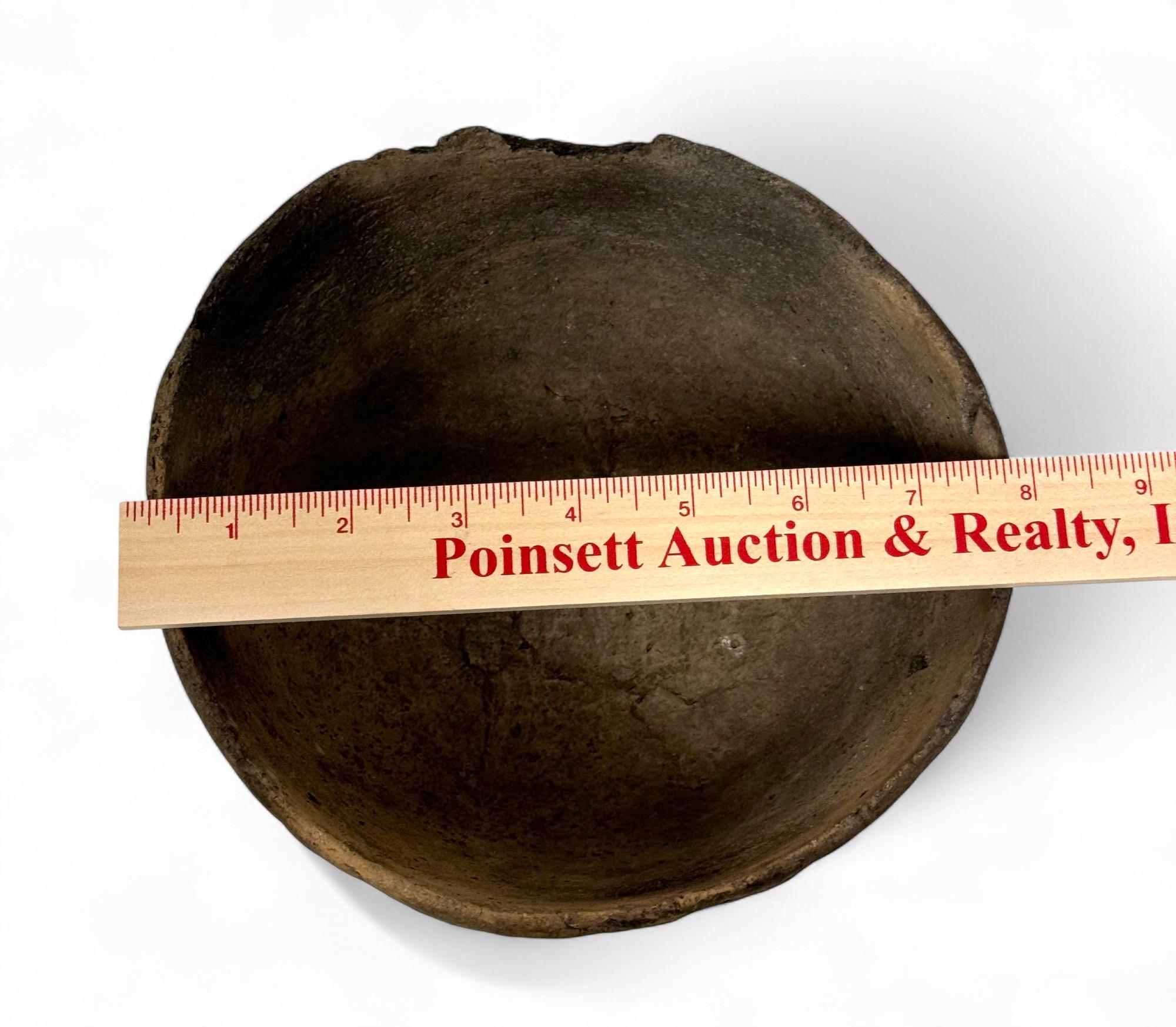 (2) Ancient Native Clay Pottery Vessels