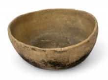 Ancient Native Clay Pottery Mississippian Bowl with nice Shell Temper