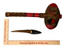 (2) Post-Era Native American Style Tools