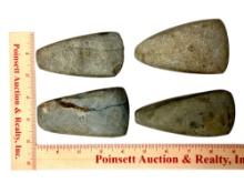 (4) Hardstone Celts