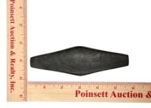Slate Expanded Center Undrilled Gorget from Ohio