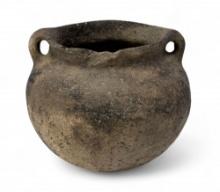 Ancient Native Clay Pottery Vessel