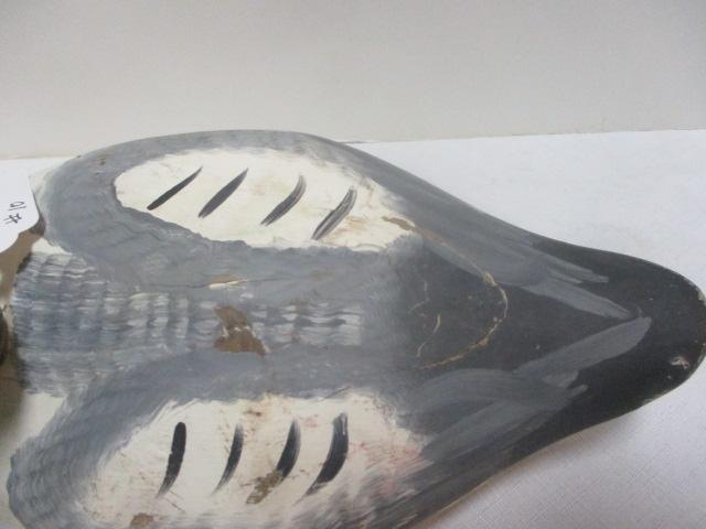 Vintage Handpainted Wood Duck Decoy