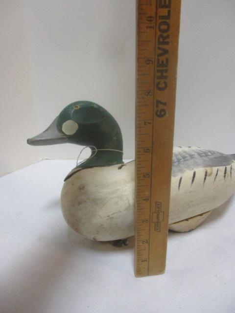 Vintage Handpainted Wood Duck Decoy