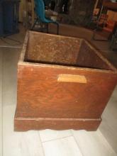 Oak Wood/Kindling Box