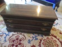Dark Stained Blanket Chest