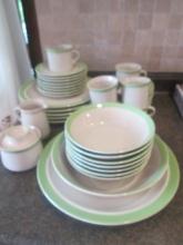 38 Pieces of Midcentury JI Stonecrest Andre Sonche Design Collection Stoneware Dinnerware