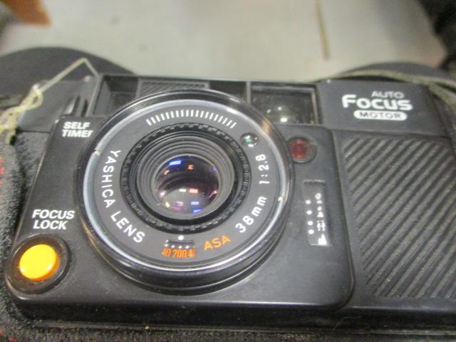 Yashica 35mm Camera with 38mm Lens in Case