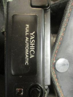 Yashica 35mm Camera with 38mm Lens in Case