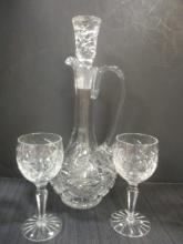 Crystal Cordial Set