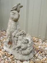 Concrete Rabbit Statue