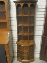 Brandt 1 Piece Angled Front Display Cabinet