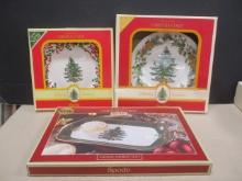 Spode Annual Holiday Plates in Original Boxes