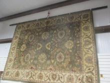 Indian Cottage "Pacific" Design Wool Area Rug