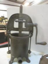 Antique Enterprise Mfg. Co. Cast Iron Fruit Press