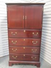 Link-Taylor Heirloom Mahogany Armoire/Media Cabinet
