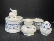 Dedham Pottery "The Potting Shed" Table Ware