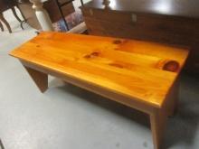 Farmhouse Pine Bench