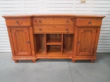 Stanley Furniture Pine Step Back Server Buffet