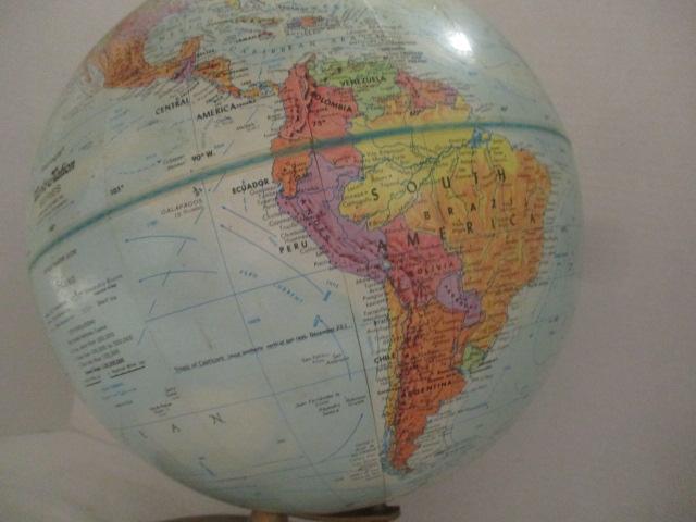 Vintage Replogle "World Nations Series" 10" Diameter Globe
