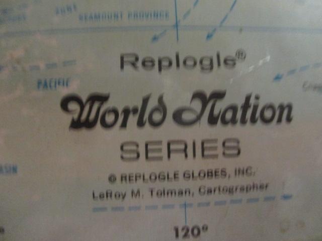 Vintage Replogle "World Nations Series" 10" Diameter Globe