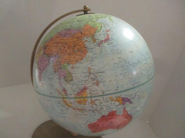 Vintage Replogle "World Nations Series" 10" Diameter Globe