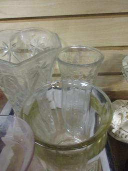 Lot of Glass Vases