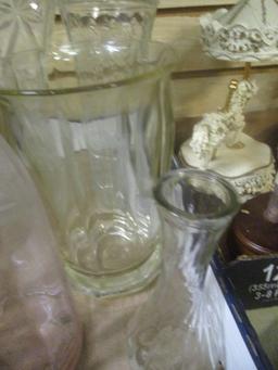 Lot of Glass Vases