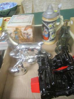 Lot of Vintage Avon After-Shave Decanters and German Stein