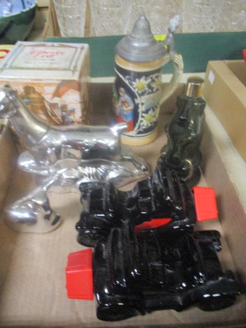 Lot of Vintage Avon After-Shave Decanters and German Stein