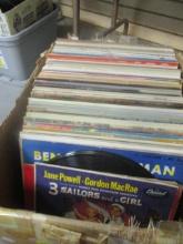 Lot of Vintage Vinyl Records - Benny Goodman, Jim Nabors, Ray Price, etc.