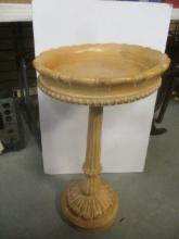 Round Pedestal Accent Table