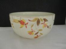 Vintage Hall's Superior China "Autumn Leaf" Mixing Bowl