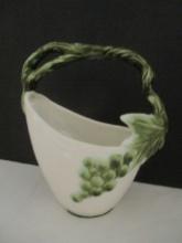 Vintage Hull Pottery "Tokay Tuscany" Basket Planter