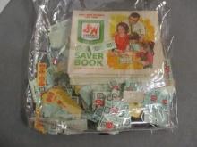 Lot of Vintage S&H Green Stamps and Saver's Books