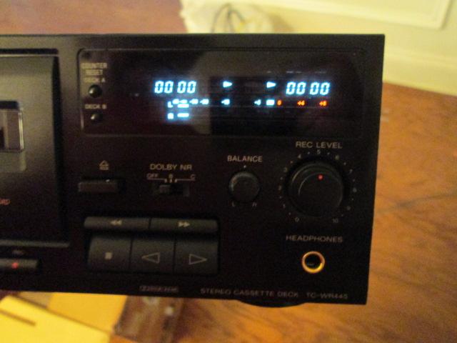 Sony TC-WR445 Stereo Cassette Deck with Original Box