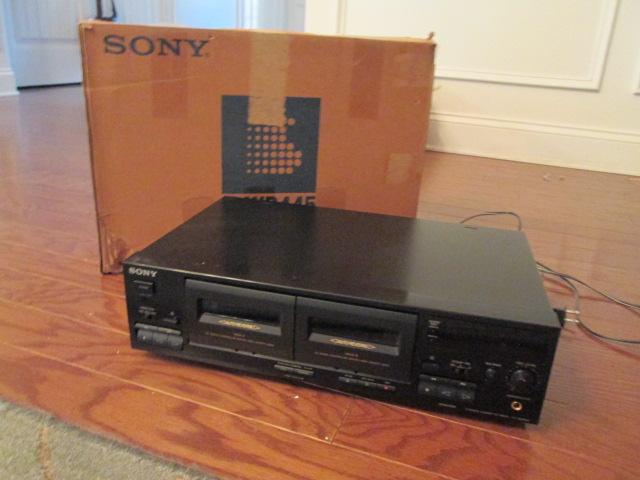 Sony TC-WR445 Stereo Cassette Deck with Original Box