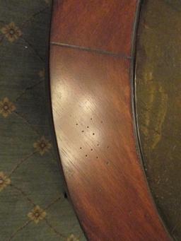Haverty's "Edgewood Canyon" Round Wrought Iron Coffee Table with Slate Tile Top