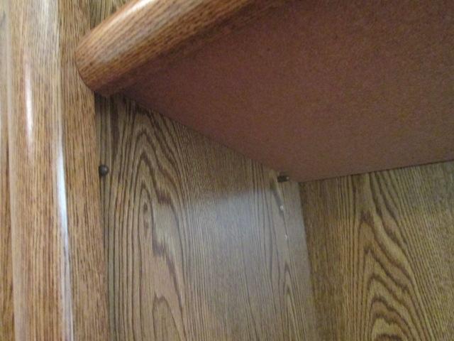 3 Piece Oak Wood Grain Bookcase Set