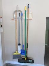 Push Brooms, Mop and Dust Pans