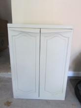Keter Heavy Duty Plaster 2 Door Storage Cabinet and Contents