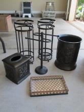 Bronzed Bath Accessories
