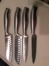 Four Thomas Rosenthal Group Kitchen Knives