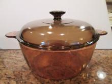 Corning Ware Vision Ware Amber Dutch Oven