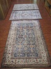 Three Safavieh "Bijar" Area Rugs