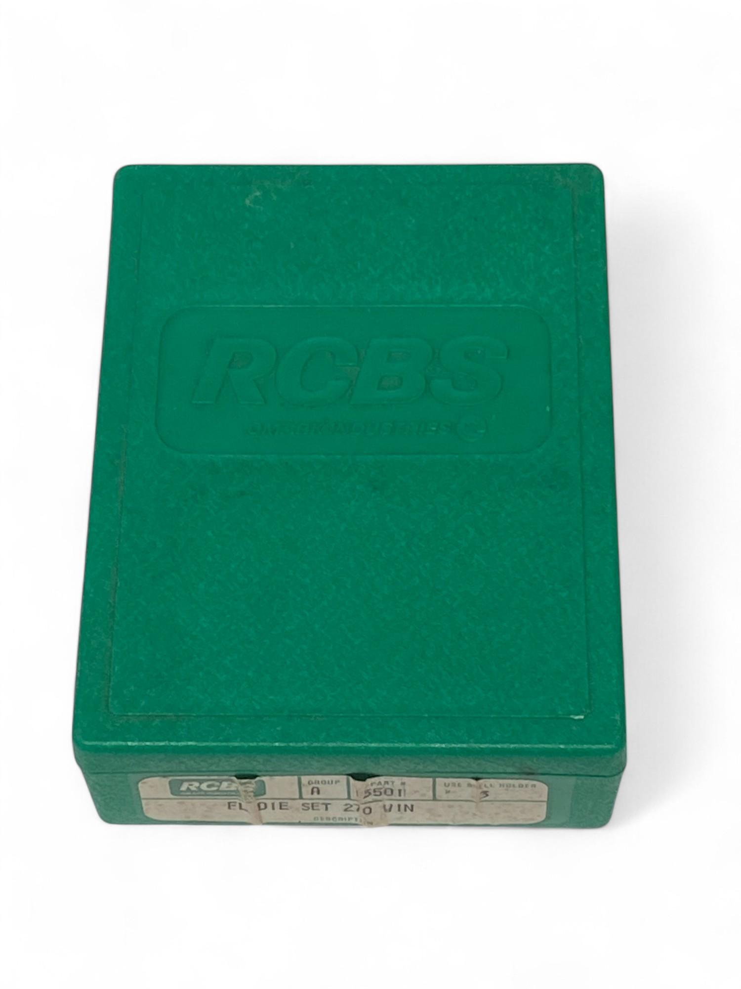 (5) RCBS Die Sets
