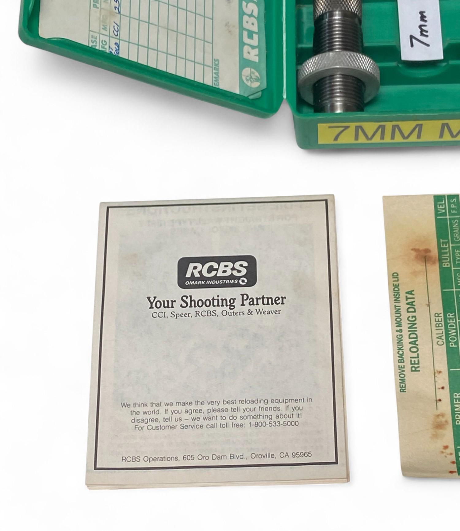 (5) RCBS Die Sets