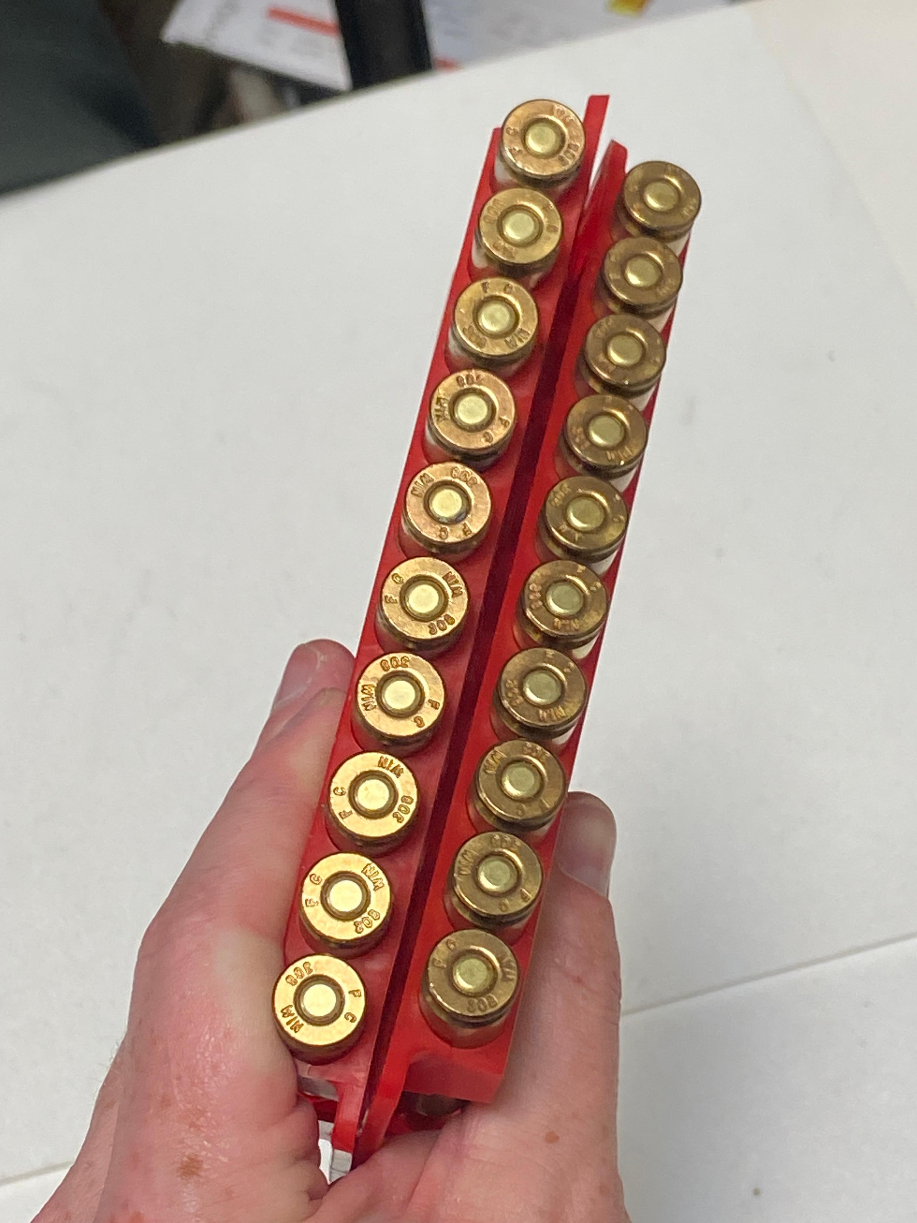 20rds. of Winchester .308 WIN. Ammunition