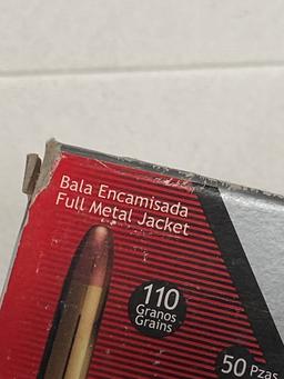 NIB 250rds. of 30 Carbine 110gr FMJ Aguila Ammunition